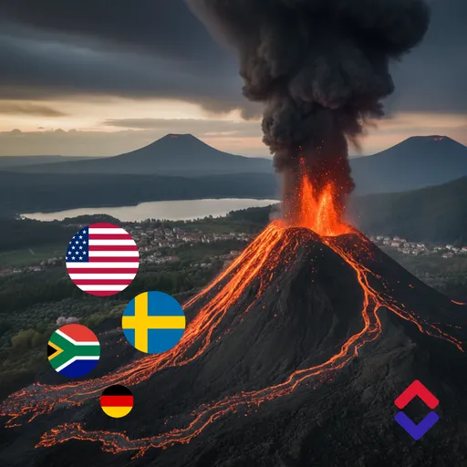 Volcanoes per Country Game Thumbnail